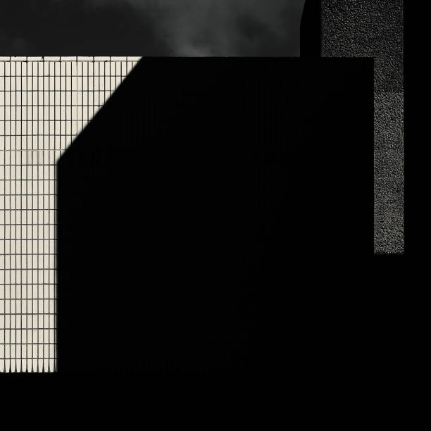 istock Iconic Brutalist Style British Landmark: Dramatic Light And Shadows Barbican Centre London England United Kingdom Britain 1786720721