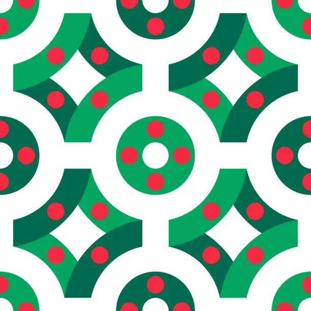 Vector illustration of bangladesh flag pattern. loop background. vector illustration