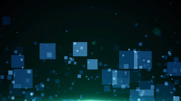 istock Particles dust abstract light bokeh motion titles cinematic background 1786832206