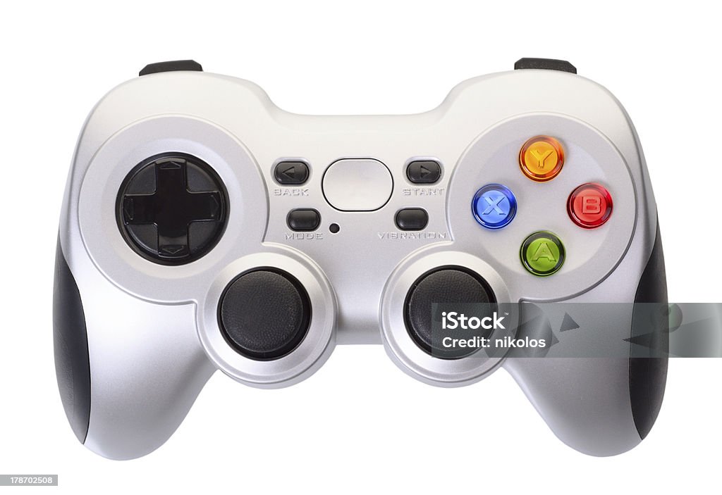 controller di videogame - Foto stock royalty-free di Bianco