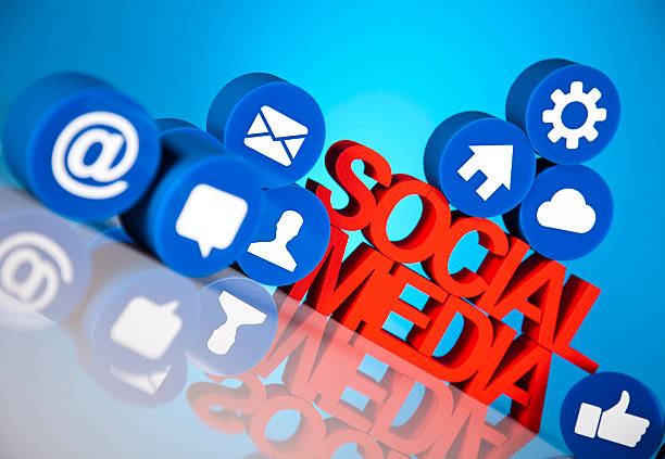 istock Communication,Internet concept, Social media icons set 178703233