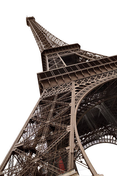 istock Eiffel Tower of Paris isolated on white 178703703