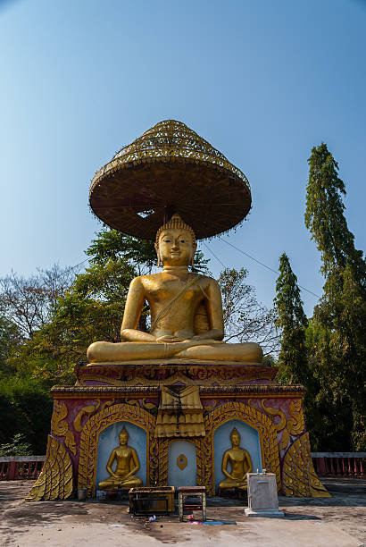 istock Throne that the Buddha sit when he became enlightened, Thailand 178704112
