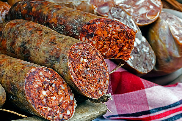istock Traditional red sausage and aspic 178704125
