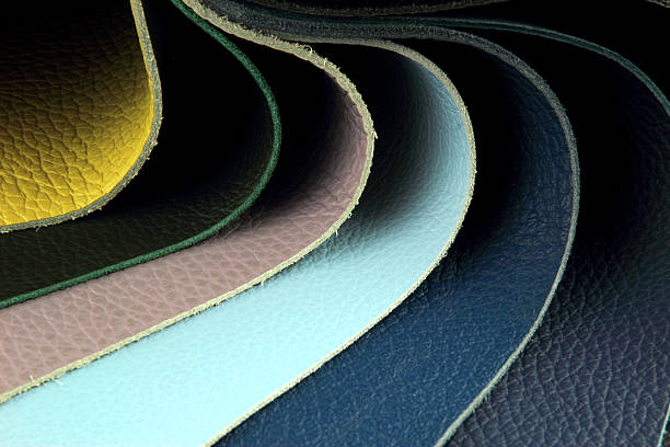 istock Color palette sample picker of leather material 178706075