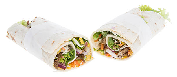 istock Heap of fresh Wraps on white 178706465
