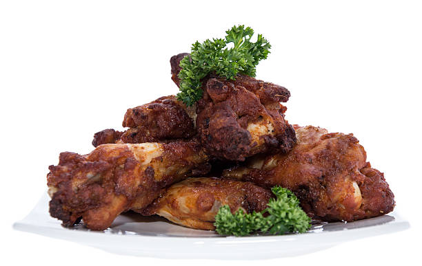 istock Heap of Chicken isolated on white 178708031