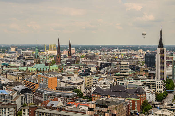 ハンブルク、空からの眺め - altona ストックフォトと画像