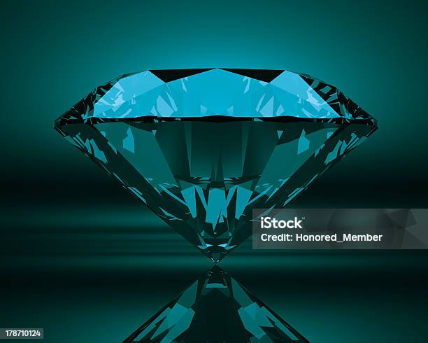 Diamond Xl Stock Photo - Download Image Now - Abstract, Artificial, Blue