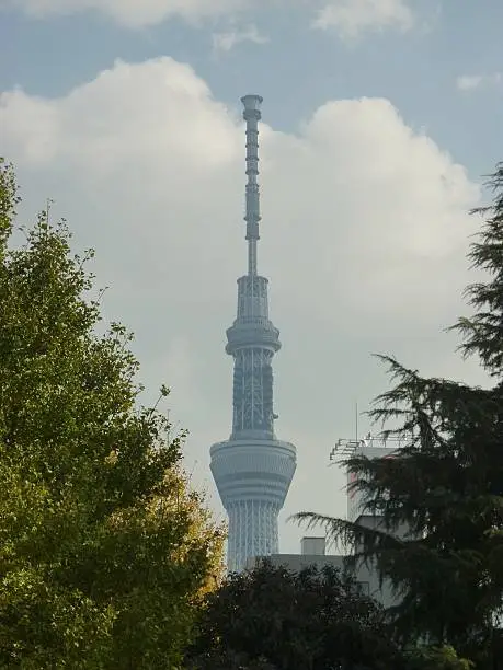 Tokyo Sky Tree, the tallest building in Tokyo and Japan