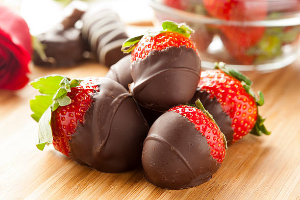 istock Gourmet Chocolate Covered Strawberries 178710903