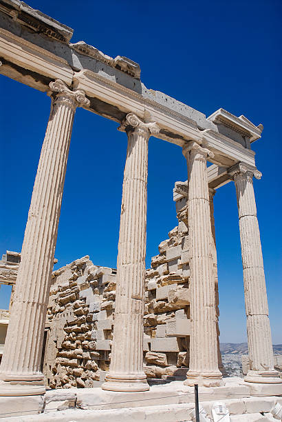 La ciudad de Atenas - foto de stock