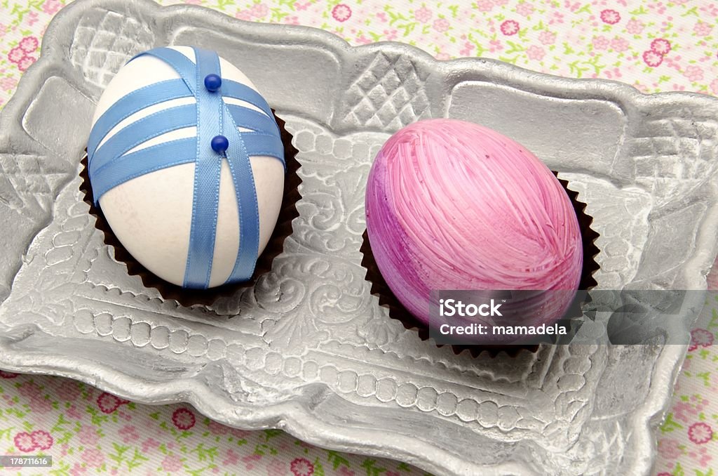 Uova di Pasqua - Foto stock royalty-free di Arredamento