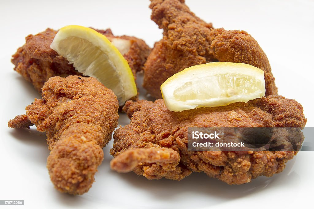 Deep fried chicken Austria Stock Photo