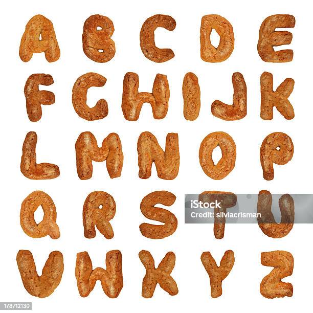 British Alfabeto Letras Foto de stock y más banco de imágenes de Texto - Texto, Letra del alfabeto, Pan - Comida básica