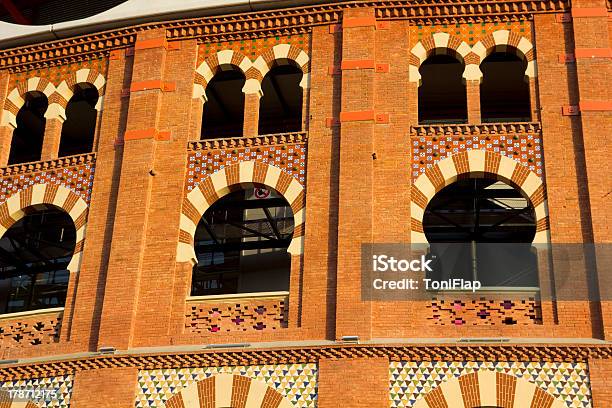 Dettaglio Della Plaza De Toros Arenas Barcellona Catalogna Spagna - Fotografie stock e altre immagini di Architettura