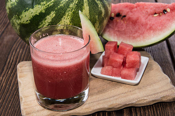 istock Glass with fresh Watermelon Juice 178713993