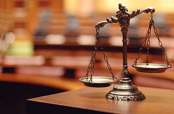 Decorative Scales Of Justice Stock Photo - Download Image Now - Equal-Arm  Balance, Weight Scale, Justice - Concept - iStock