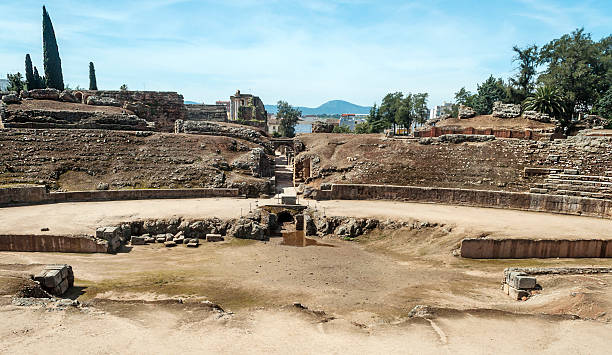 istock Roman forum of Emerita Augusta 178716007