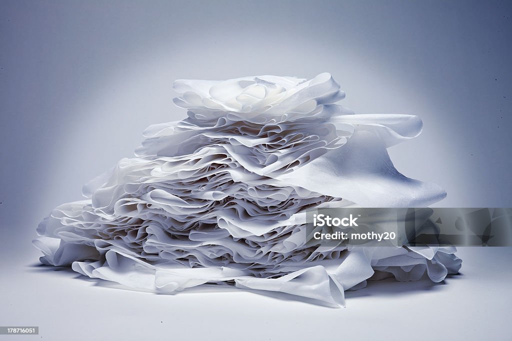 Haufen von Toilettenpapier - Lizenzfrei Haufen Stock-Foto