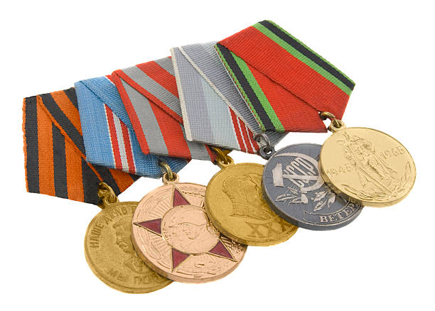 istock The medals of soviet heroes isolated over white background 178716175