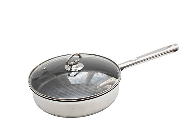 istock Frying pan, which made of stainless steel. 178716445