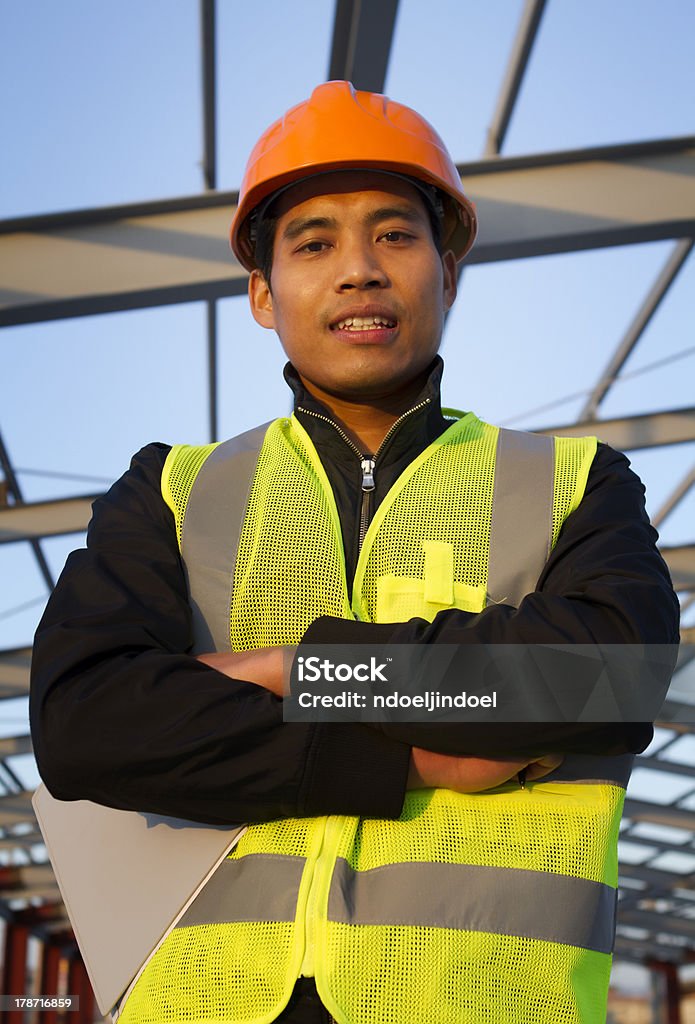 Bau engineer - Lizenzfrei Arbeiten Stock-Foto