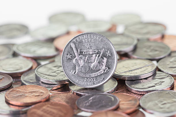 istock Tennessee State Quarter extreme close up 178717257
