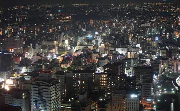 istock Night view of the lights 1787173619
