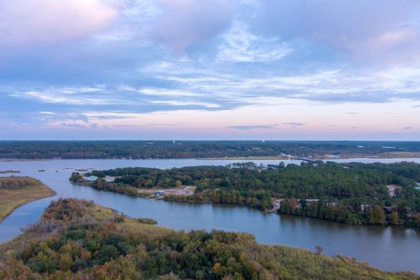 istock 5 rivers delta resource center at sunset 1787175770