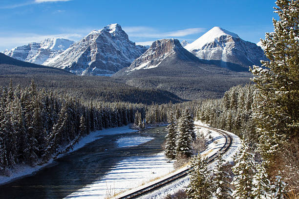 istock Railroad in the Rockies 178718122