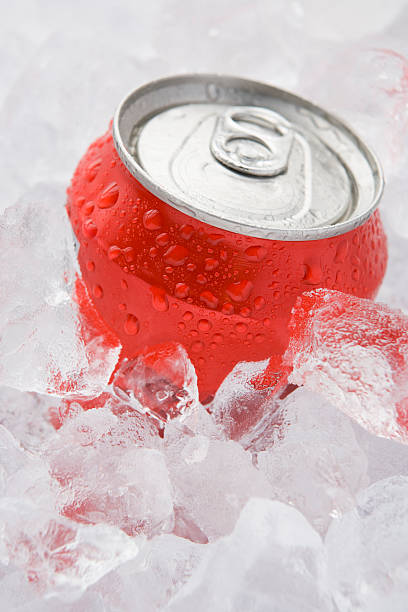 istock Red Can Of Fizzy Soft Drink 178718732