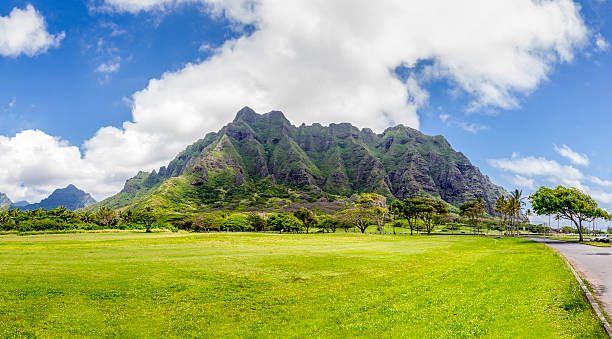 istock Koolau Mountain Range at Kualoa Ranch,Hawaii 178718868
