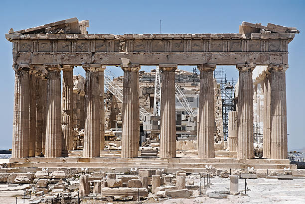 Acropoli di Atene - foto stock