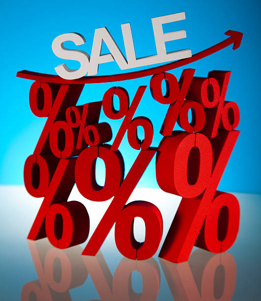 istock Sale background with percent 178719157