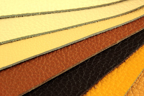 istock Color palette sample picker of leather material 178720129