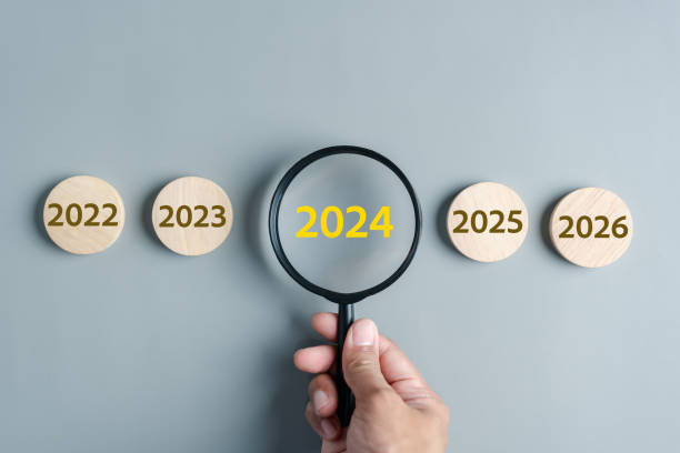 istock Loading progress from 2023 to 2024 to countdown merry christmas and happy new year, Planning and challenge strategy in new year 2024 Concept. 1787203142