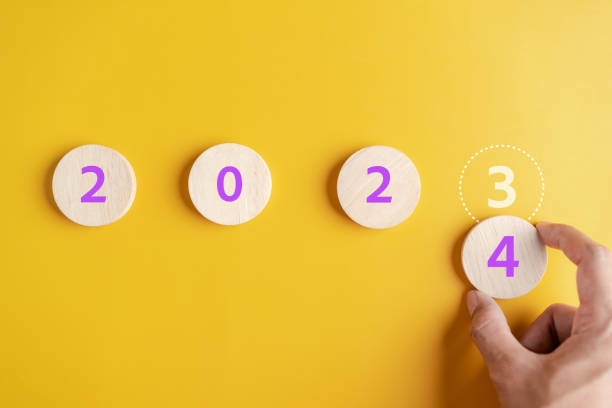 istock Loading progress from 2023 to 2024 to countdown merry christmas and happy new year, Planning and challenge strategy in new year 2024 Concept. 1787203146