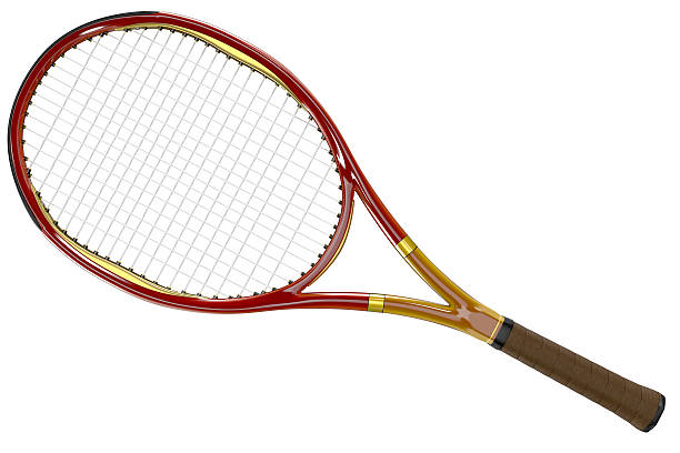 istock Tennis Racket Red Style 178720815