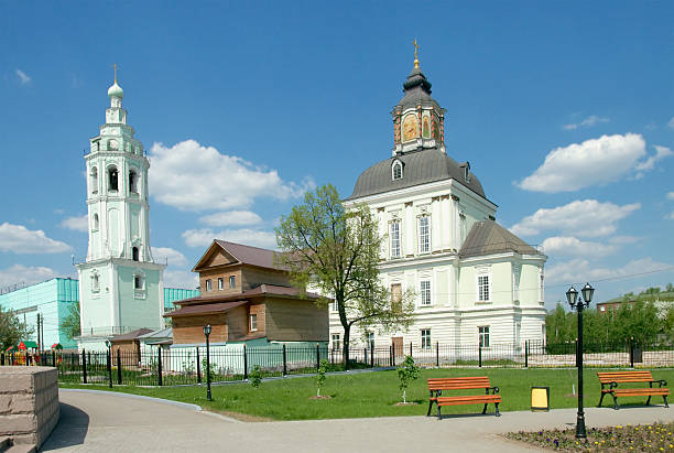 istock Nicholas-Zaretsky (Christmas) church and the belfry. Tula, Russia 178720943