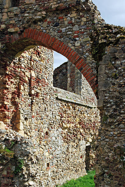 Leiston Abbey stock photo