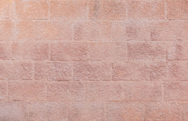 istock Dirty old cinder block brick wall texture background. Texture of cement bricks wall. 1787212769