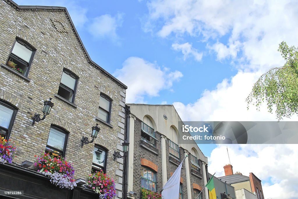 Casas en Dublín Temple bar - Foto de stock de Dublín libre de derechos