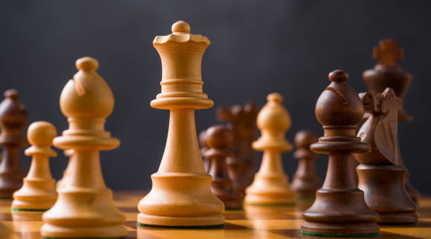 istock Concept with chess pieces - Strategic decision 1787223895