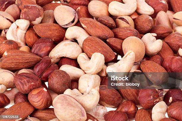 Nuts Stock Photo - Download Image Now - Almond, Cashew, Hazelnut