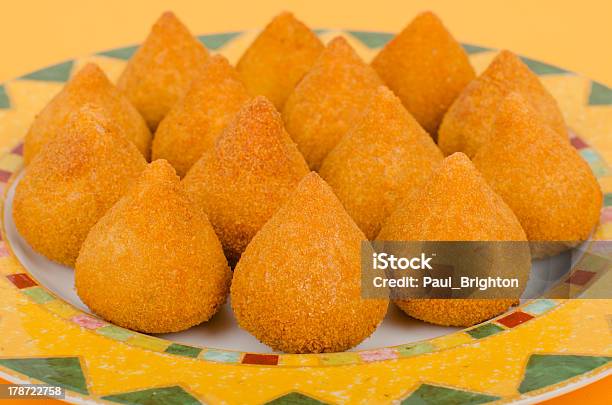 Chicken Coxinha Stock Photo - Download Image Now - Coxinha, Serving Size, After Work