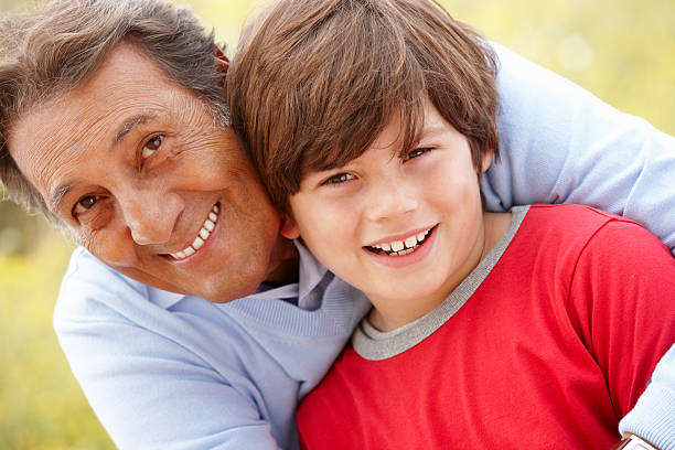 istock Hispanic grandfather and grandson 178723402