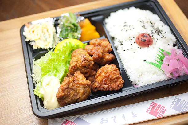 istock Japanese Curious Chicken Karaage Bento 178724059