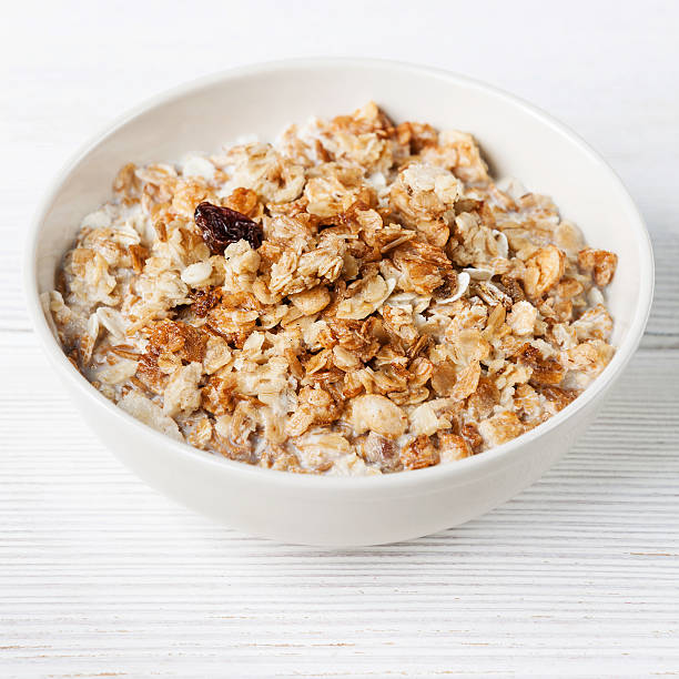 istock Muesli granola with raisin in bowl 178724355