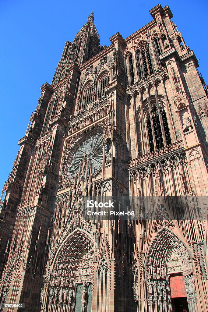Cattedrale di Strasburgo - Foto stock royalty-free di Alsazia